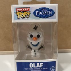 Olaf Disney Funko Pocket Pop Keychain Snowman Frozen
