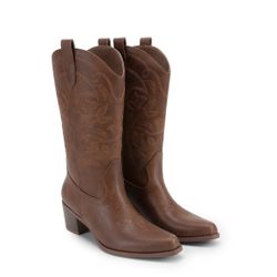 DREAM PAIRS Women’s Cowboy Boots 