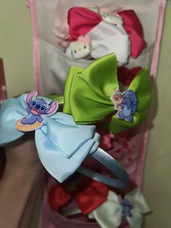 new handmade stitch and hellokitty headbands 