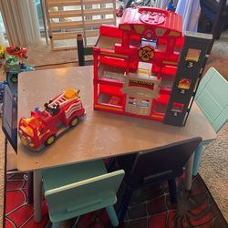 Fire Station Playset