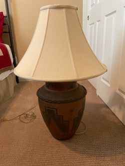 Southwestern Style Ceramic Table Lamp