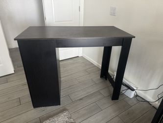 Counter Height Wood Computer Desk