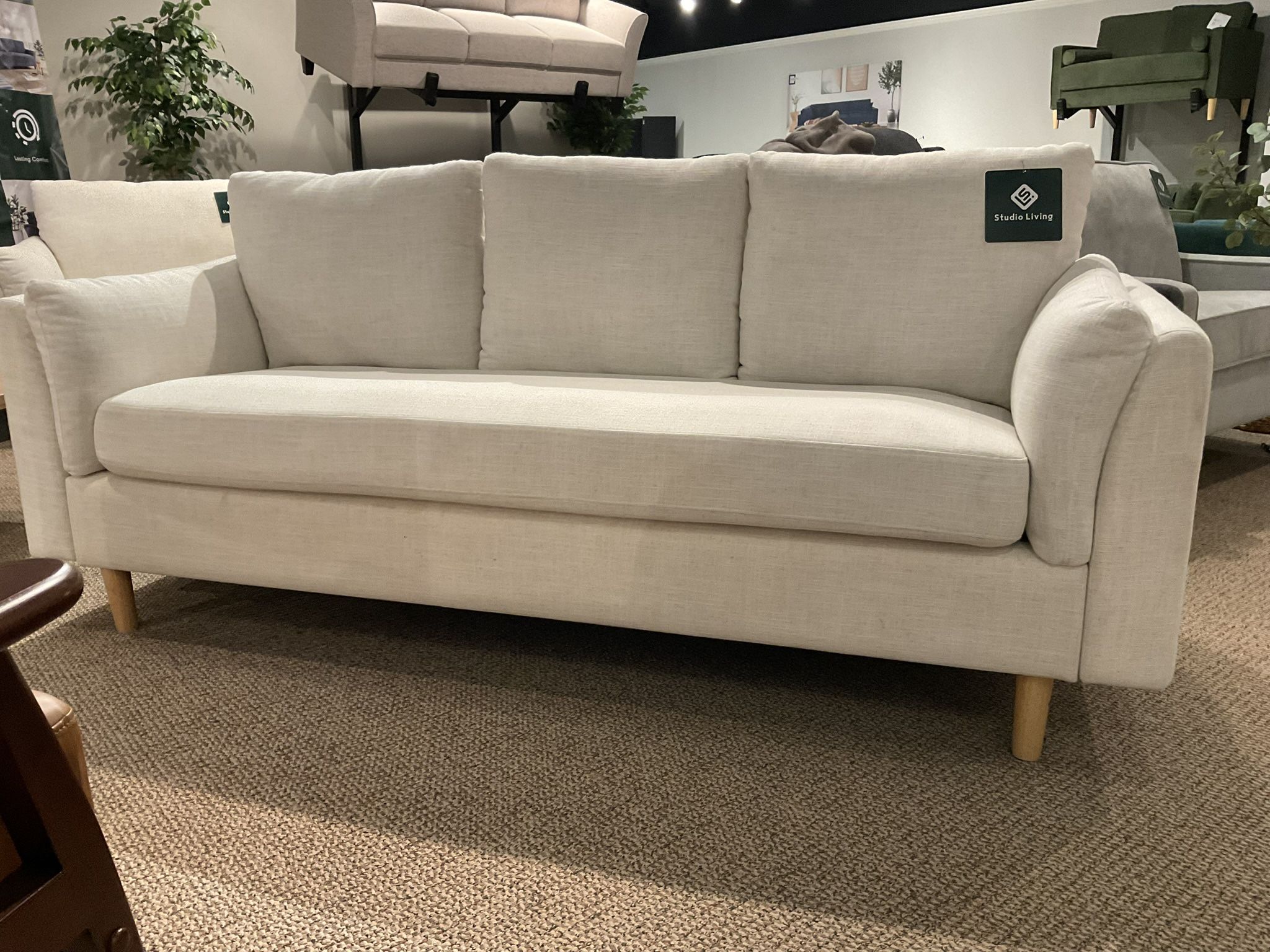 New Stella cream color fabric Sofa