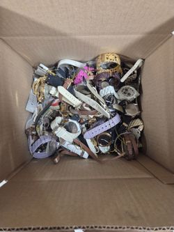 Huge Vintage Vernier Watch Lot – 15 LBS – For Repair, Parts or Battery Replacement