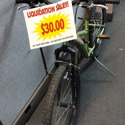 26 inch Diamond Back Mountain bike