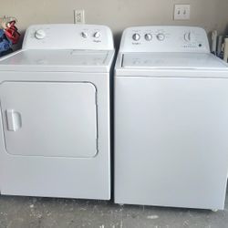 Washer and Dryer 