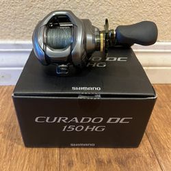 Shimano Curado 150 DC Bait caster With Box for Sale in San Diego, CA -  OfferUp