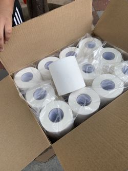 Paper 24 rolls for box $8
