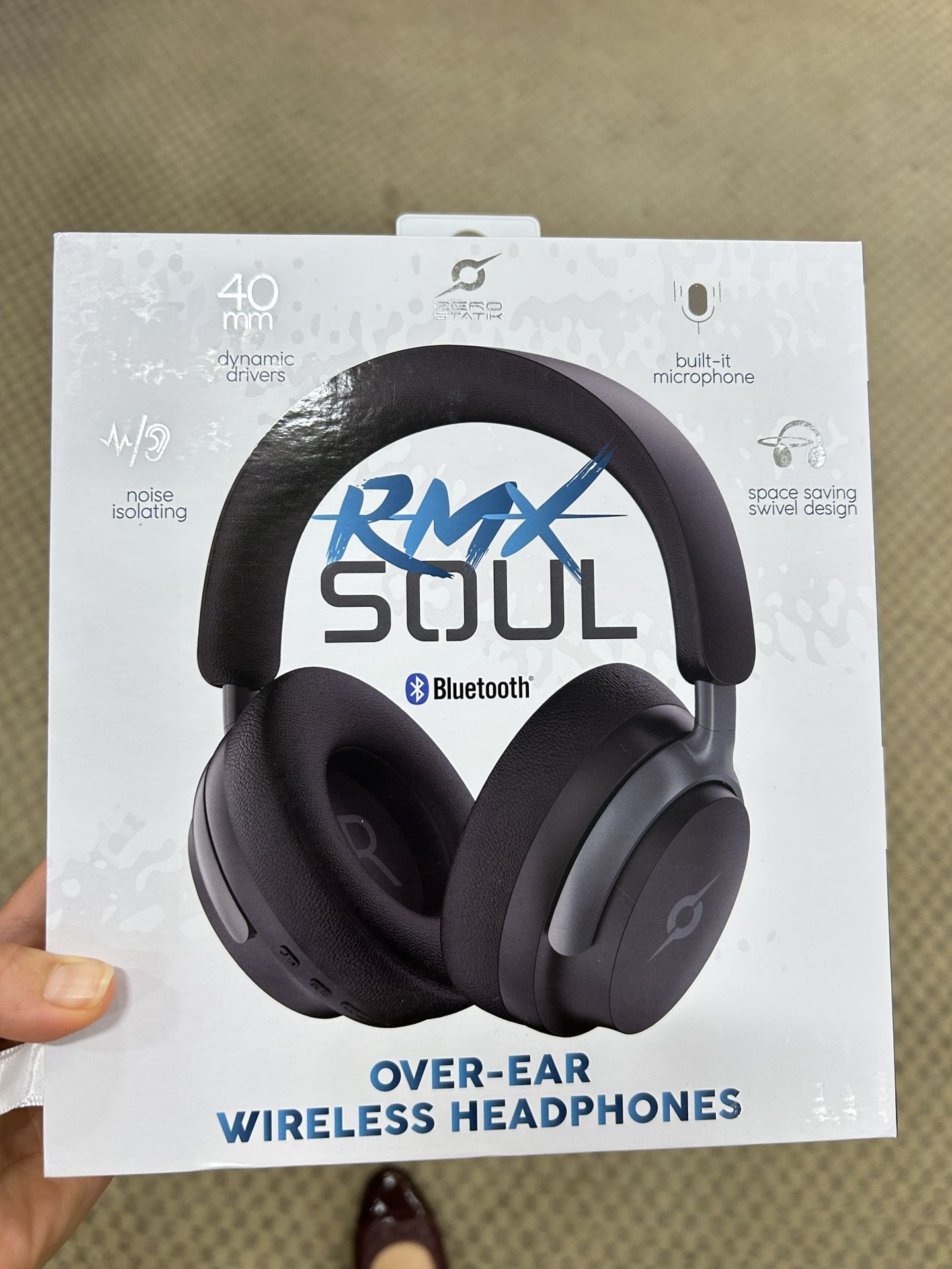 NWT RMX Soul Over-Ear Wireless Headphones