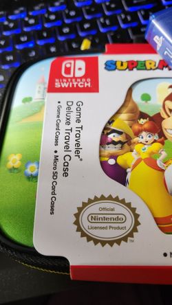Super Mario Deluxe Nintendo Switch Case