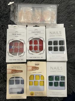 Foot False Nails Set New
