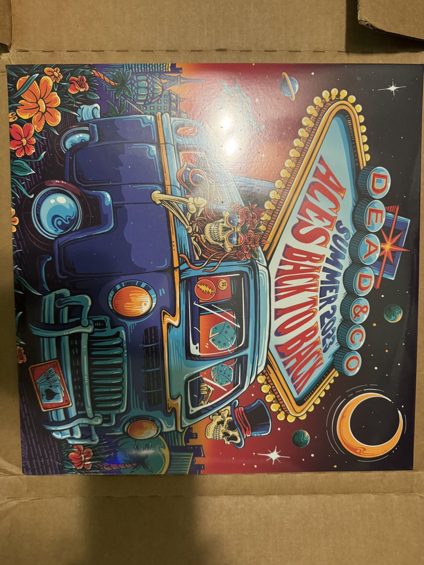 Dead And Company 2023 Red and Blue Vinyls
