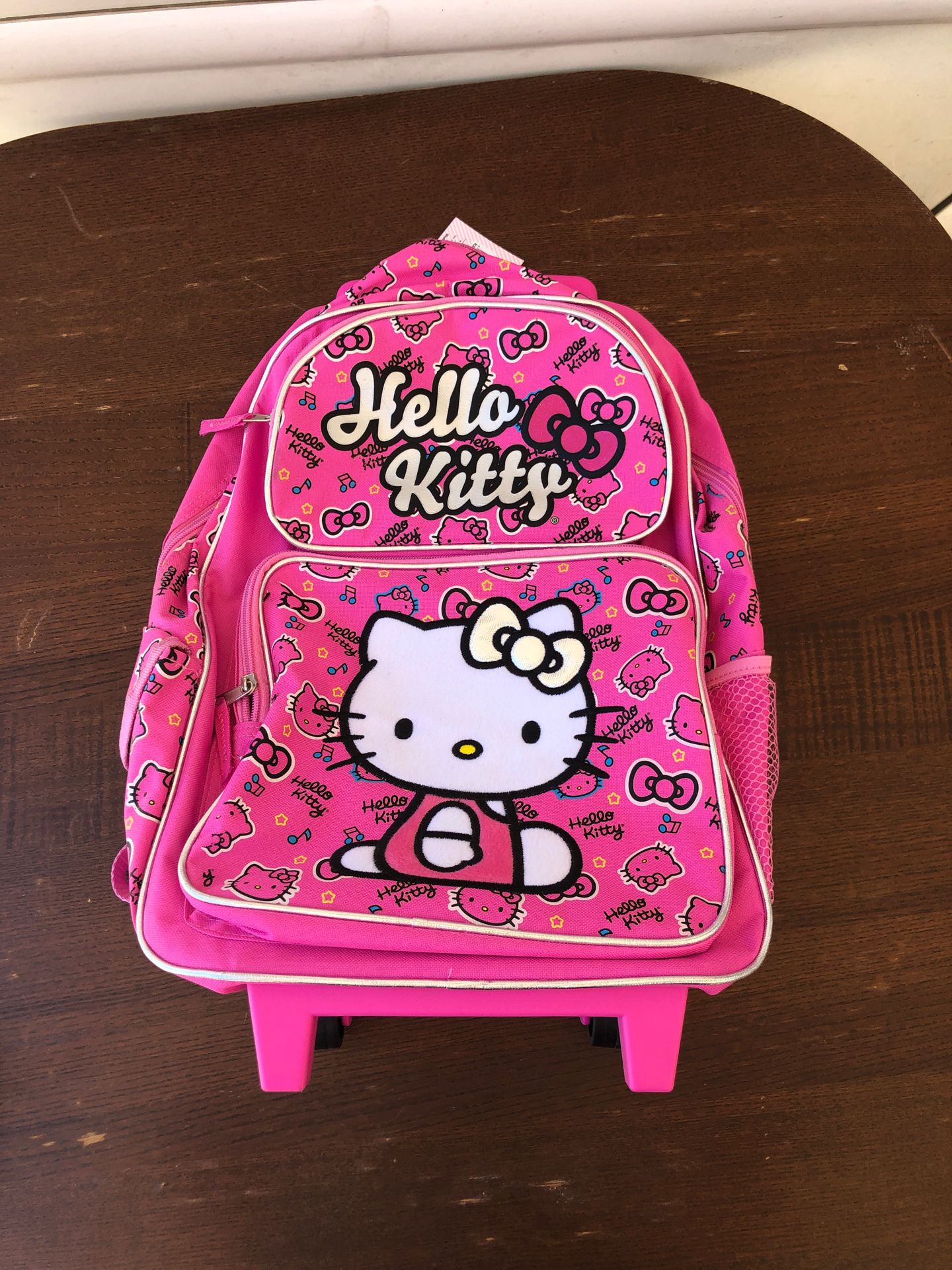 Hello Kitty wheels Backpack