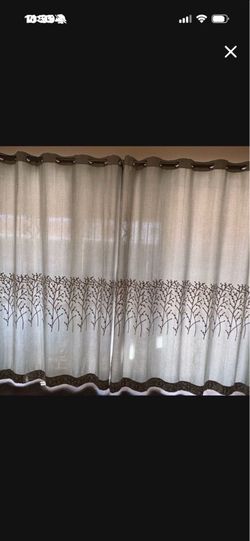 Bedroom Curtain85x77used Good