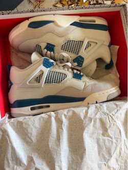 Jordan 4 Military blue