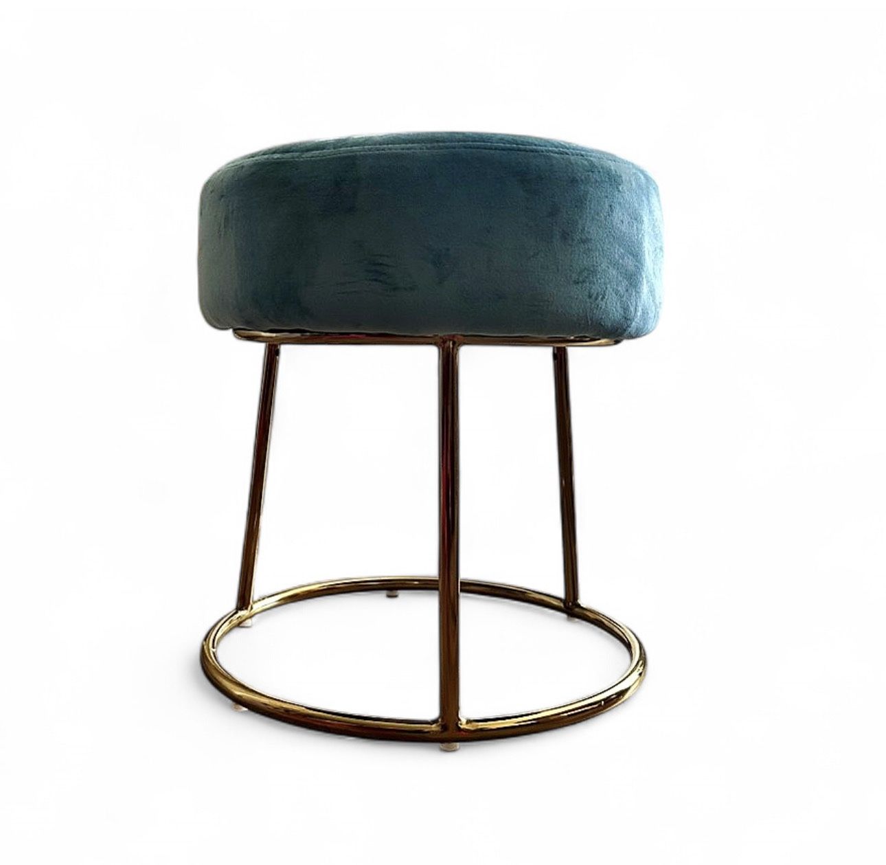 Velvet Ottoman/Stool 