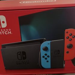 Brand New Nintendo Switch Blue/Red