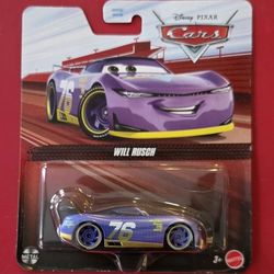 Disney Pixar Cars 3, "WILL RUSCH", VHTF.