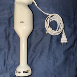 BRAUN Handheld   Blender /Mixer. Model 4172 HOUSEHOLD  Works in great condition 