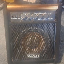 Simmons DA50  Drum and Bass Guitar Amplifier 
