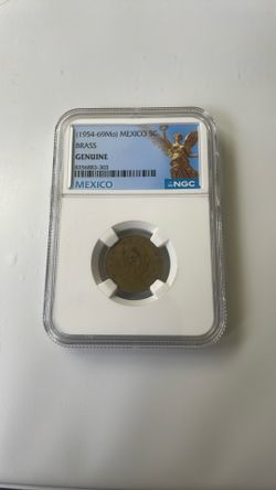 1964 Mexico 5cents Centavos