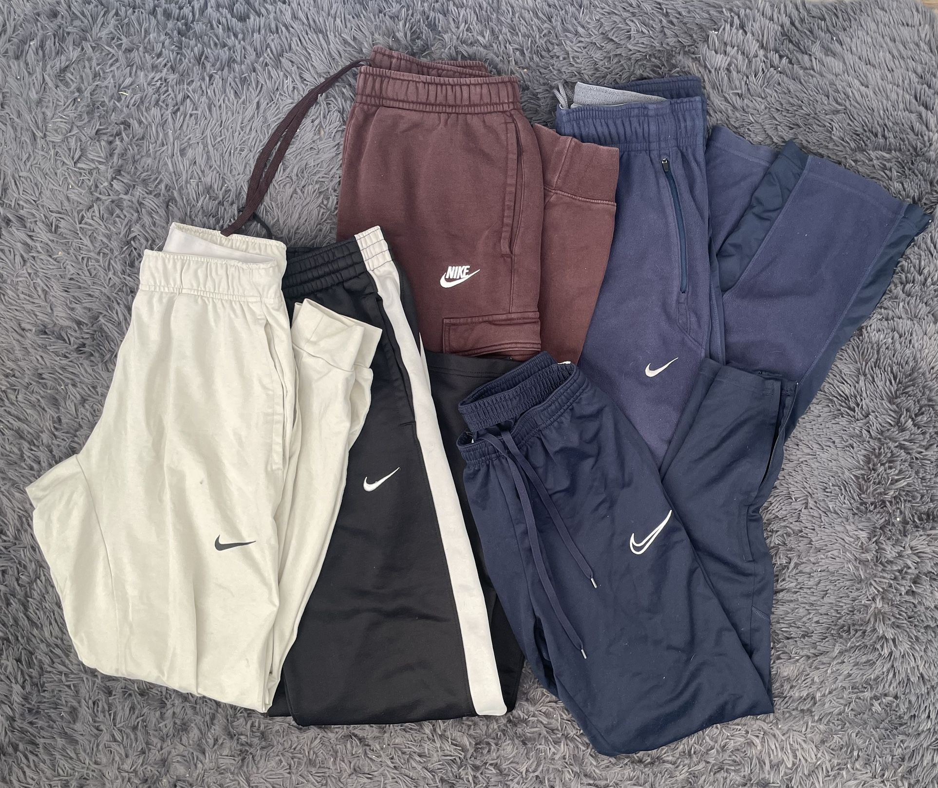 Nike Sweatpants Joggers Bundle lot of 5 | Men Small