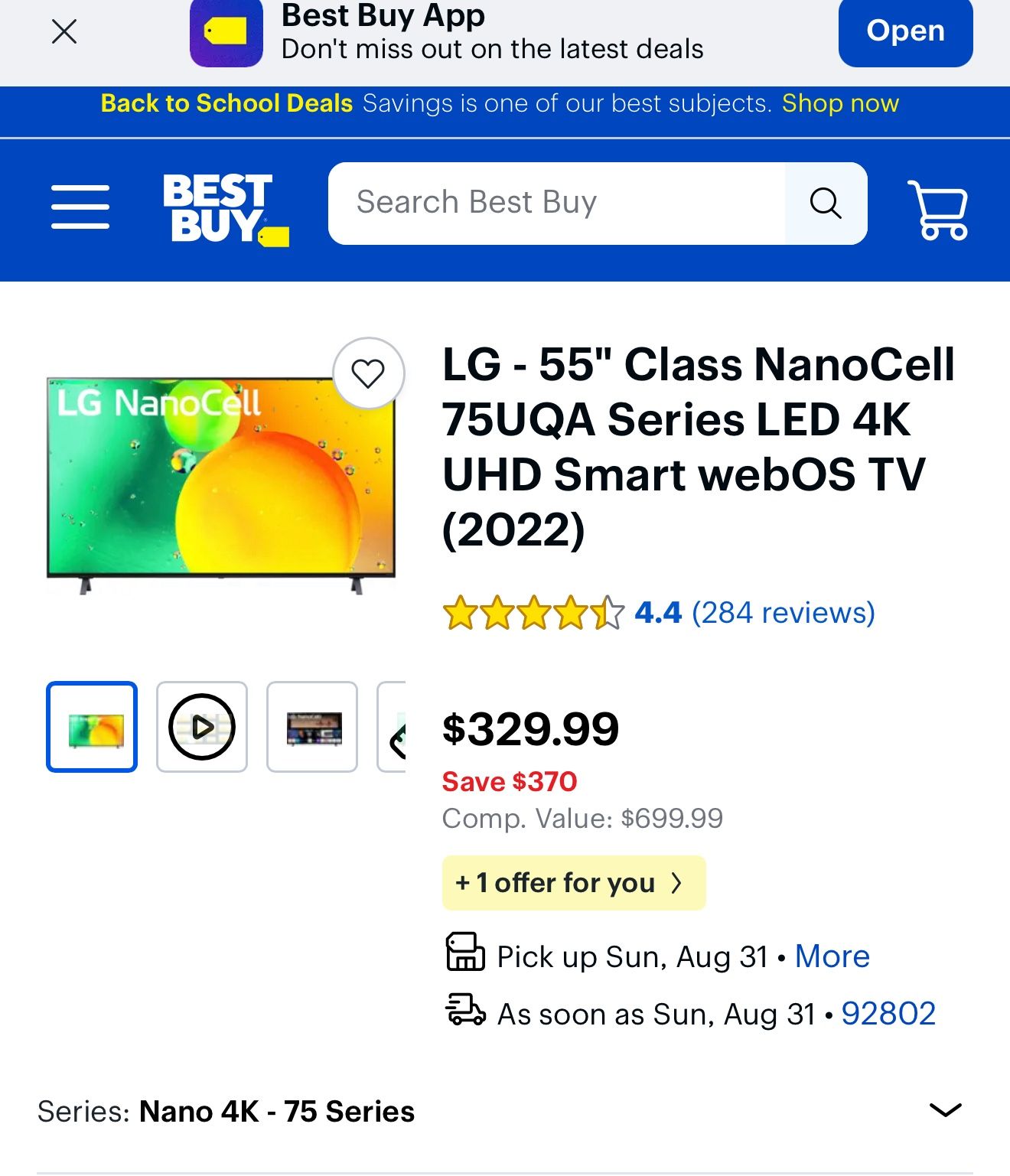 TV LG 55’’