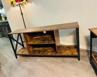 Farmhouse TV Stand & End Table Set (FREE DELIVERY)