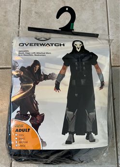 Spirit Halloween Overwatch Reaper Adult Costume Size Large