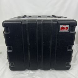SKB Mount Rack Hard Case 8U Portable Gig Sound Equipment Front/Back Travel Proof