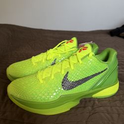 Nike Zoom Kobe 6 Grinch (2020), size 10