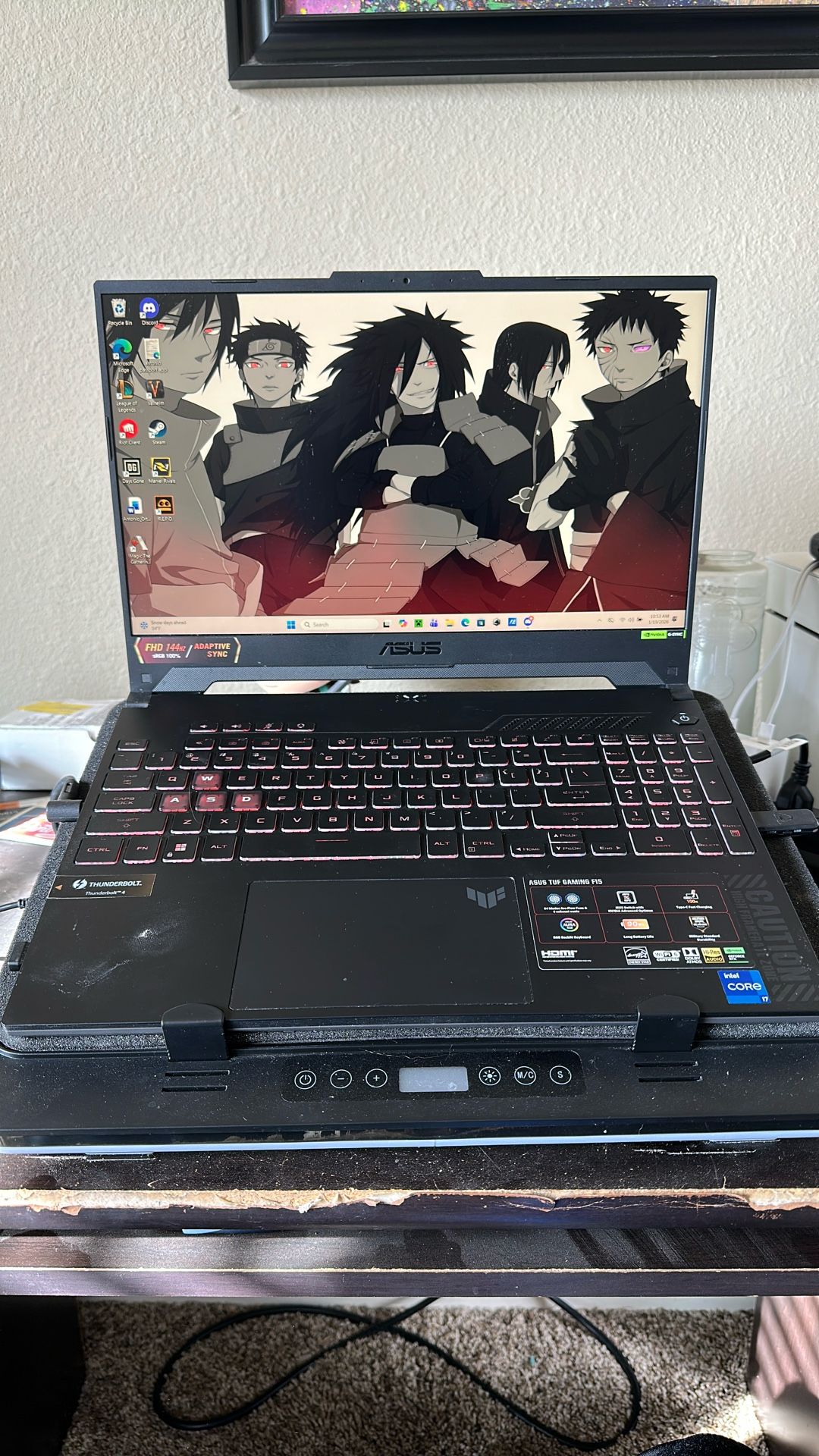ASUS TUF Gaming F15 – i7-13620H, RTX 4070, 16GB, 1TB, 144Hz – Great Condition