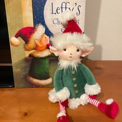 Jelly Cat  Elf Plushy and book
