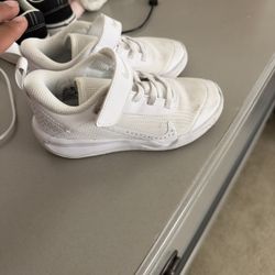Toddler White Nikes 