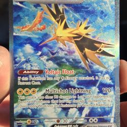 Zapdos Ex 151 Pokémon Card 