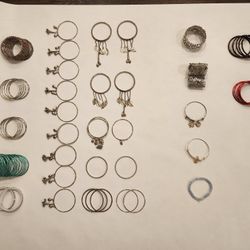 Women Accessories - 83 bracelets ( size S, M, adjustable) all for $10