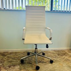 White leather Office Chair