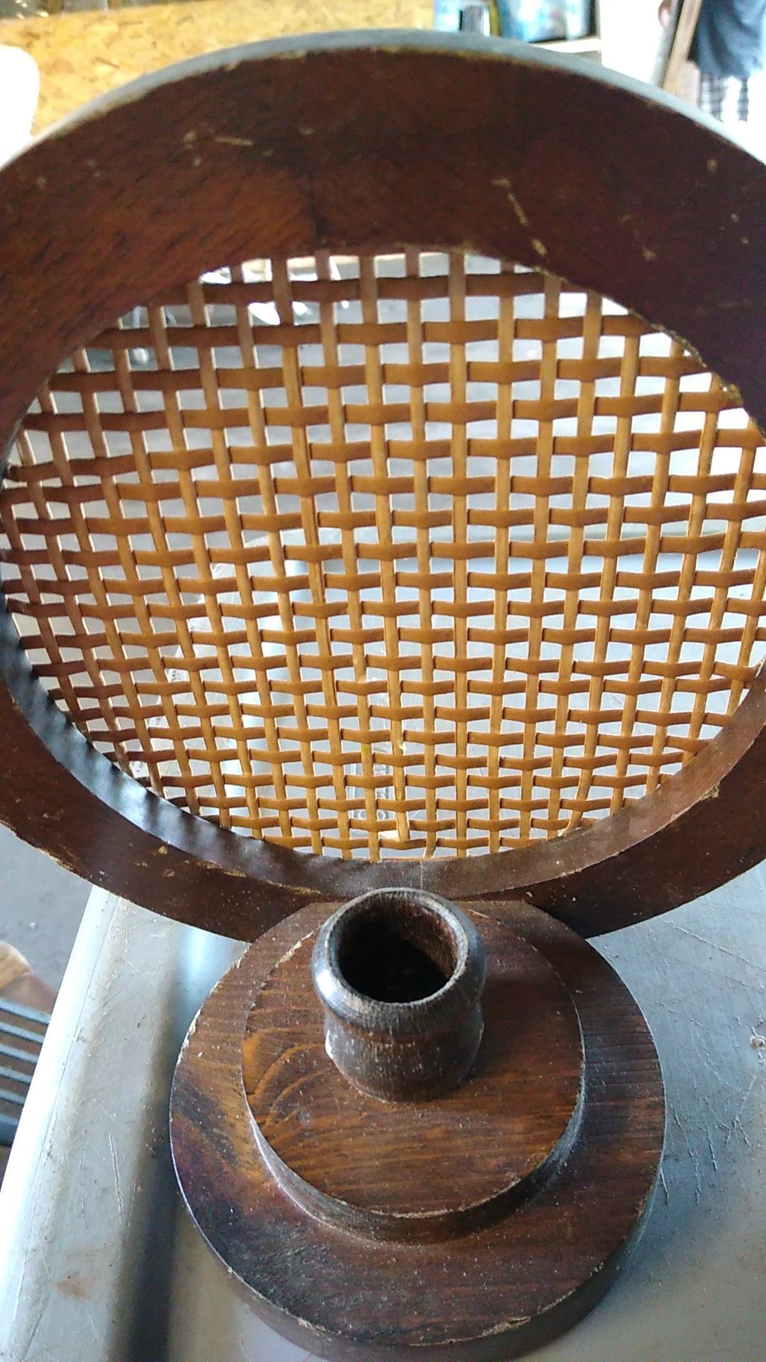 Antique candle holders