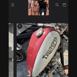 Triumph Chopper Fans Here’s Two Garage Kept Beauties