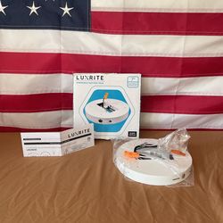 LuxRite 7”slim Led Backup Emergency Battery Pack