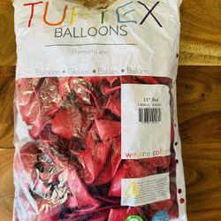 Balloons -  Red Tuftex