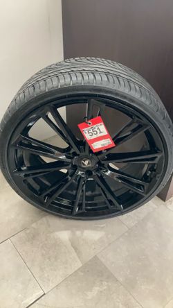 Rims and tire