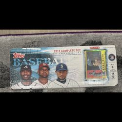 2011 Topps Baseball Complete Set 