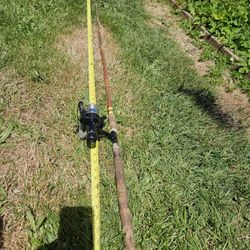 Fishing rod and reel.  $30