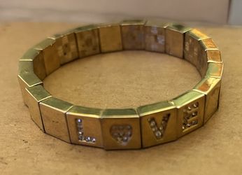 Beautiful St John Gold Color Bracelet