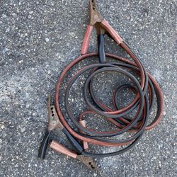 Motorcycle or car jumping cables