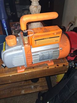 Vacuume to recharge ac fridges