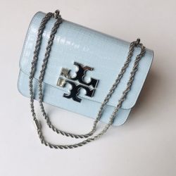 New Small Baby Blue Tory Burch  Women’s Bag Crossbody Bag