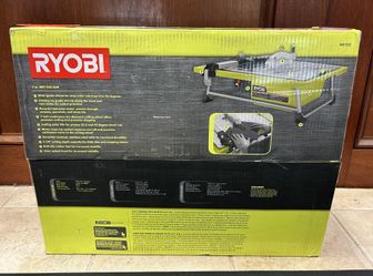 Ryobi WS722 7” Tile Saw - New In Box!