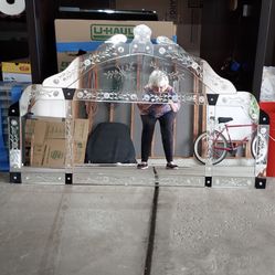 Antique Glass Mirror